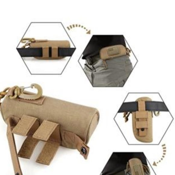 FLAPI Tactical Molle Sunglasses Pouch USA Flag - Picture 3 of 3